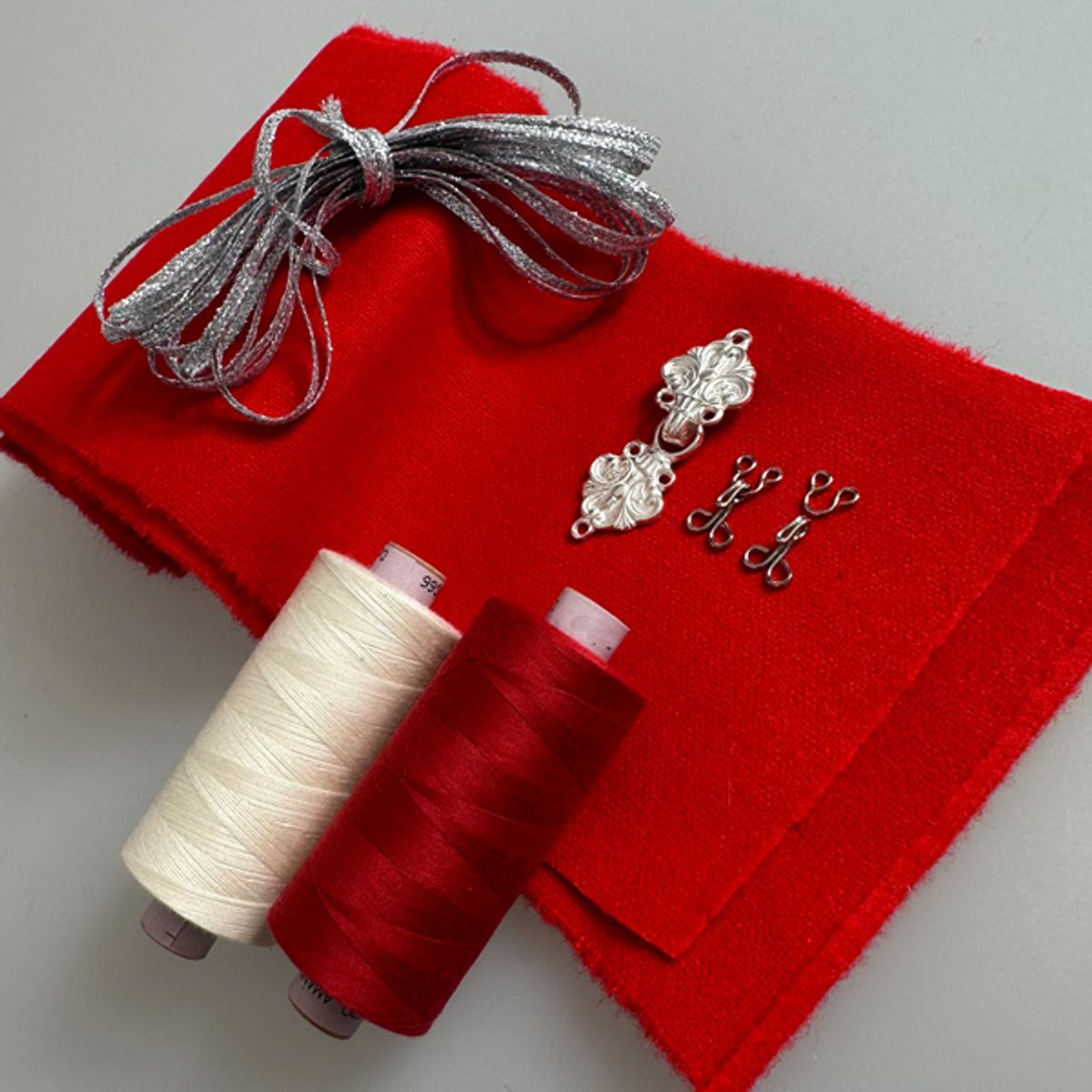 Materialsett til vevd belte