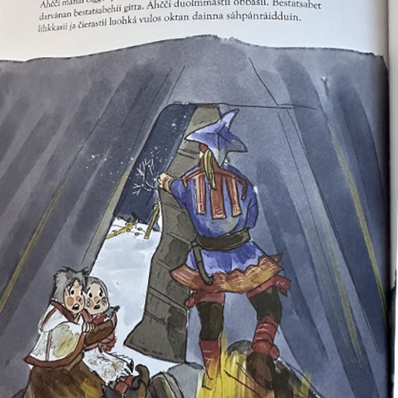 Samiske eventyr - på samisk